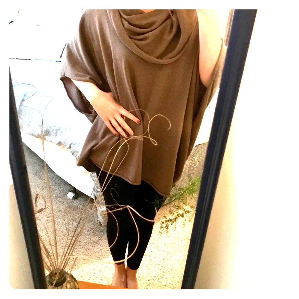 Cowl Neck Poncho